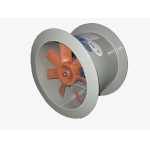 Plastic axial fan
