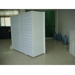 Square glass suction fan