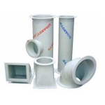 Plastic duct - elbow - reducers